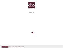 Tablet Screenshot of dpsconsultors.com